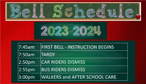 Bell Schedule